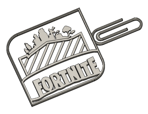 Marque page Fortnite